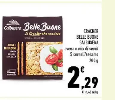 Cracker Belle Buone Galbusera