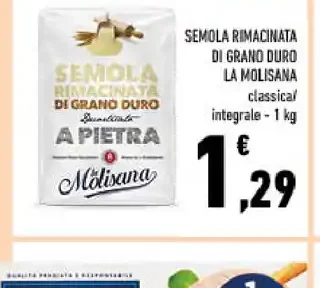 Semola rimacinata di grano duro La Molisana