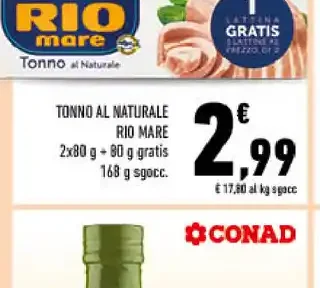 Tonno al naturale Rio Mare