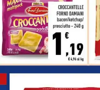 Croccantelle forno Damiani