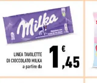 Tavoletta di cioccolato Milka