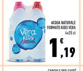 Acqua naturale Vera Kids
