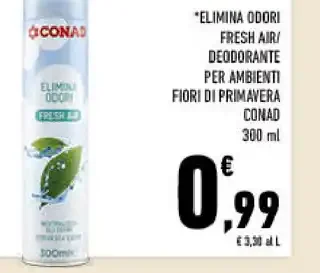 Elimina odori Fresh Air Conad