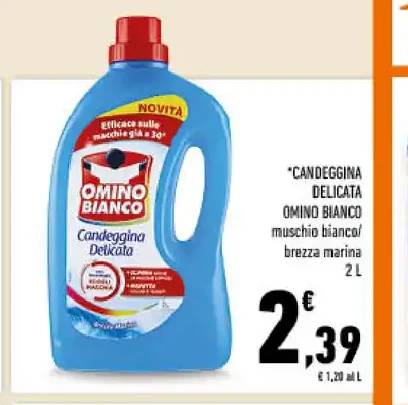 Candeggina delicata Omino Bianco