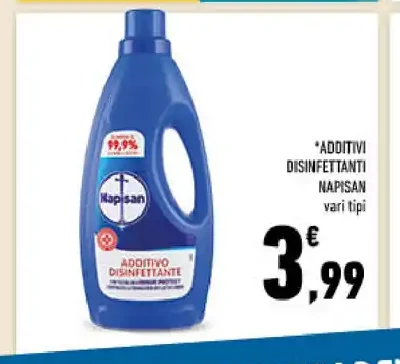 Additivo disinfettante Napisan