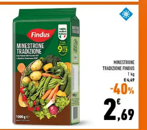 Minestrone tradizione Findus