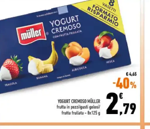 Yogurt cremoso Müller