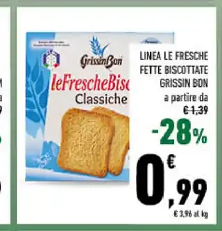 Fette biscottate Le Fresche Biscottate
