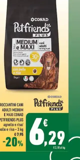 Croccantini per cani adulti