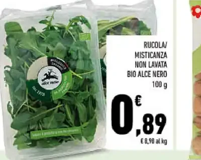 Misticanza non lavata bio Alce Nero