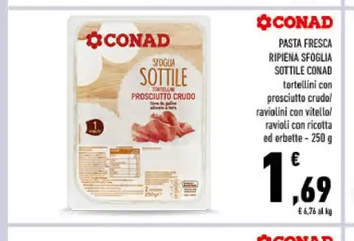 Pasta fresca ripiena Conad