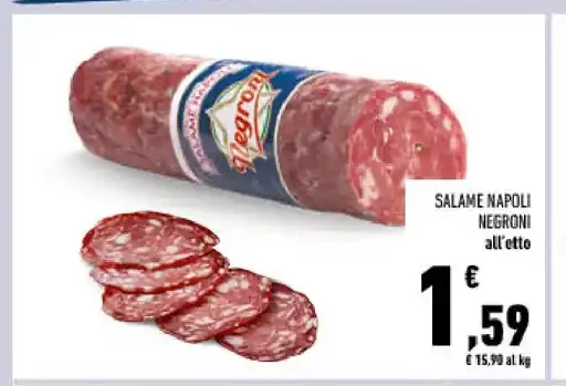 Salame Napoli Negroni