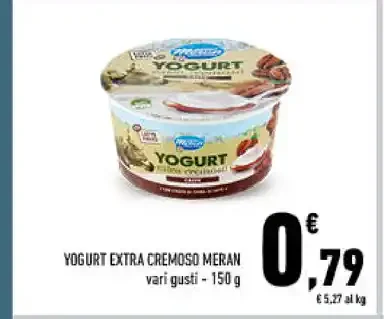 Yogurt extra cremoso Meran