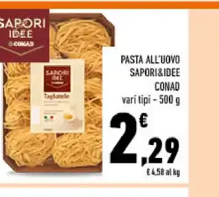 Pasta all'uovo Sapori e Idee Conad