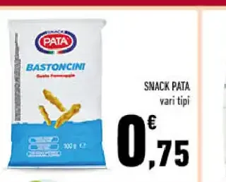 Snack patatine bastoncini