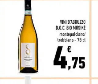 Vino d'Abruzzo DOC Bio Musike