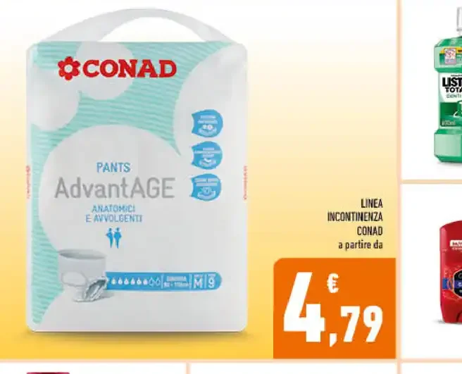 Pannolini mutandina Conad Advantage