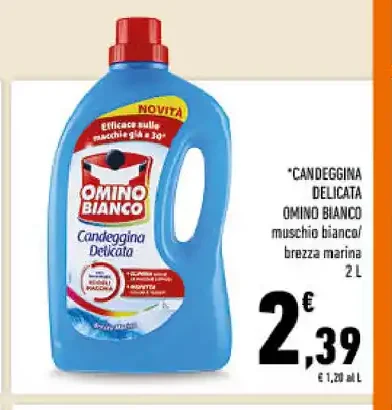 Candeggina delicata