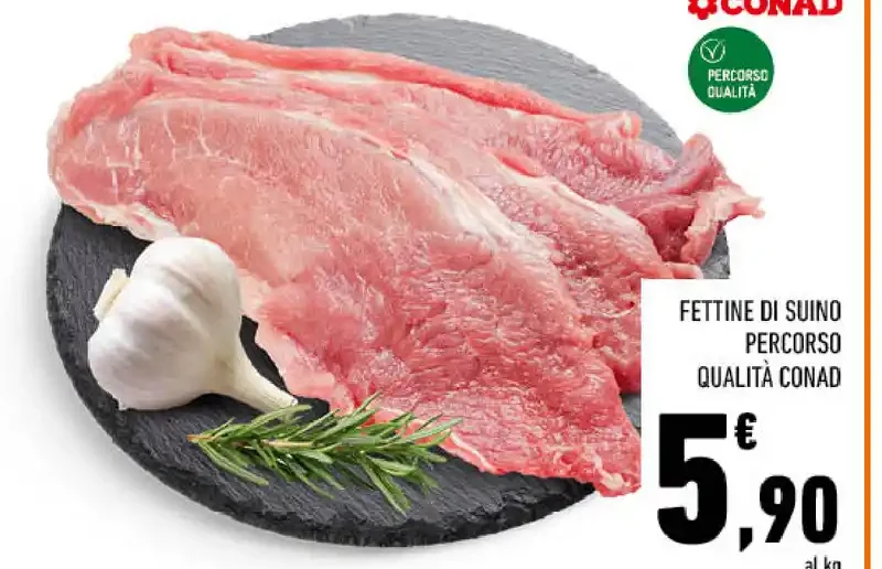 Fettine di suino