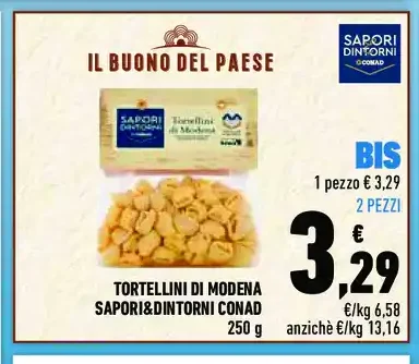 Tortellini di Modena Saporidi&Torni Conad