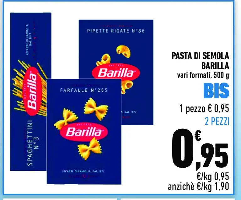 Pasta di semola Barilla
