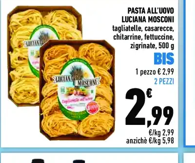 Pasta all'uovo Luciana Mosconi