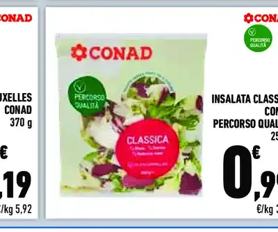 Insalata classica Conad Percorso Qualità