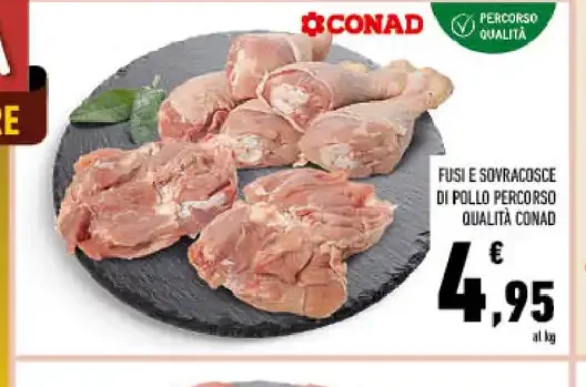 Fusi e sovracosce di pollo