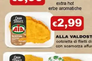 Cotoletta alla valdostana AIA