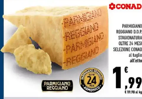 Parmigiano Reggiano DOP stagionatura oltre 24 mesi