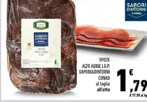 Speck alto Adige IGP