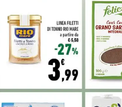 Filetti di tonno Rio Mare