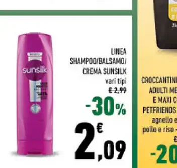 Shampoo/balsamo/crema Sunsilk