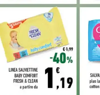 Salviettine baby comfort