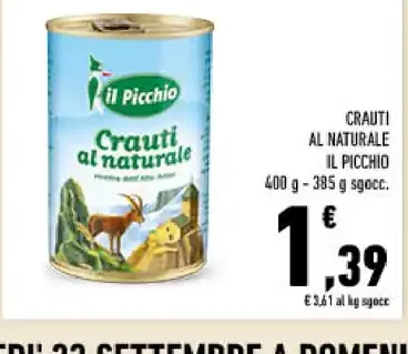 Crauti al naturale