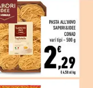 Pasta all'uovo