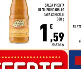 Salsa pronta di ciliegino