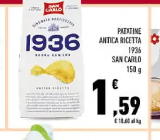 Patatine antica ricetta San Carlo