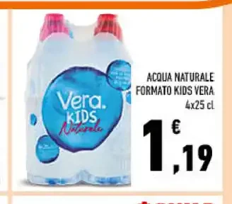 Acqua naturale Vera Kids