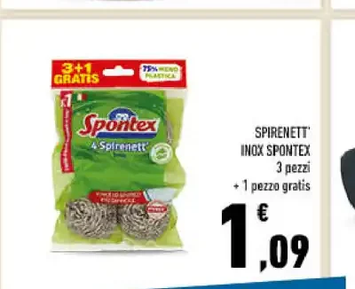 Spugnette inox