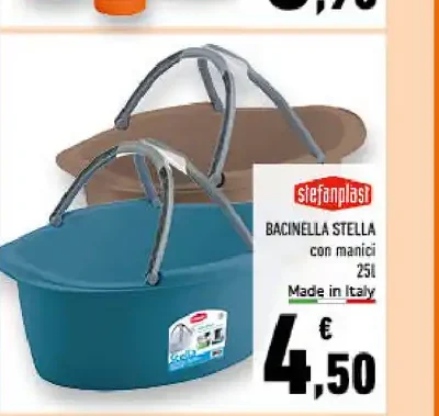 Bacinella con manici