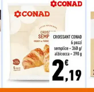 Croissant albicocca