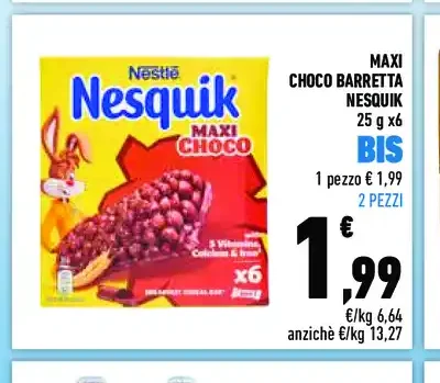 Maxi Choco Barretta Nesquik
