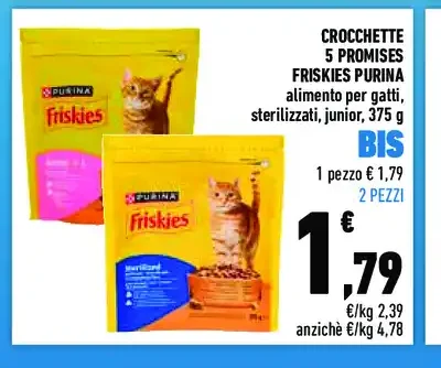 Crocchette Friskies Purina