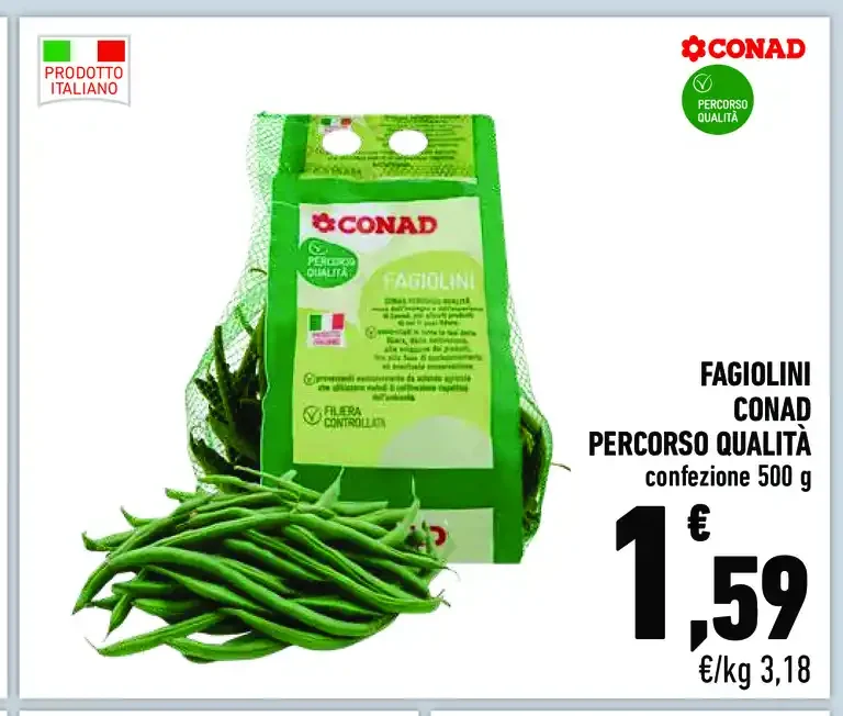 Fagiolini Conad