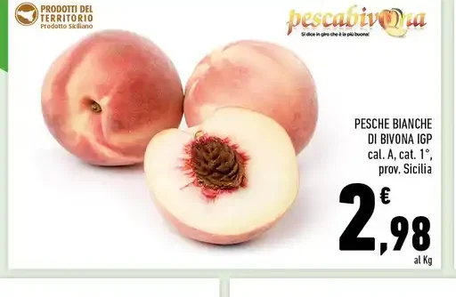 Pesche bianche di Bivona IGP
