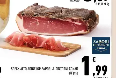 Speck Alto Adige IGP Sapori & Dintorni Conad