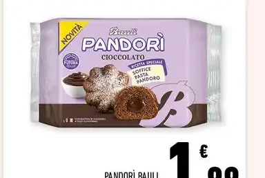 Pandori Bauli albicocca/cioccolato/latte