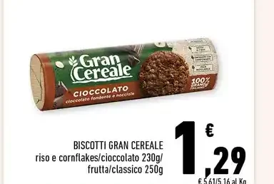 Biscotti Gran Cereale