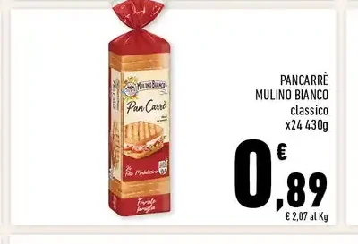 PanCarrè Mulino Bianco